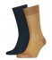 Tommy Hilfiger Sock Men Sock 2P Micro  Herringbone Dark Yellow (005)